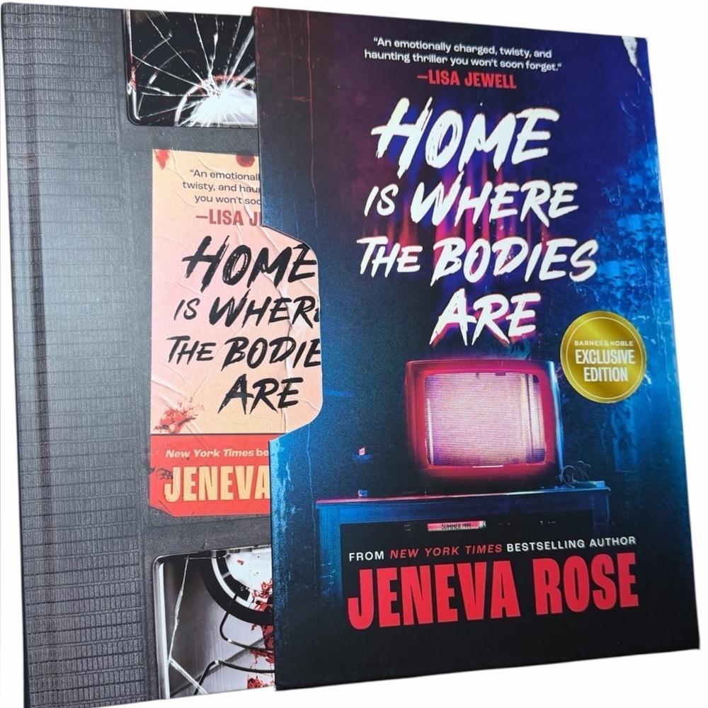 Home Is Where the Bodies Are by Jeneva Rose Hard Cover Barnes & Noble exclusive